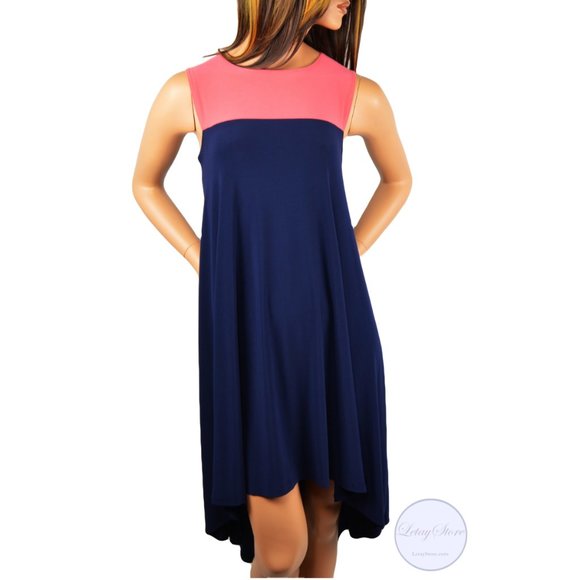 Tiana B. Dresses & Skirts - NWT  TIANA B Color Block Hi-low Dress M,L,XL